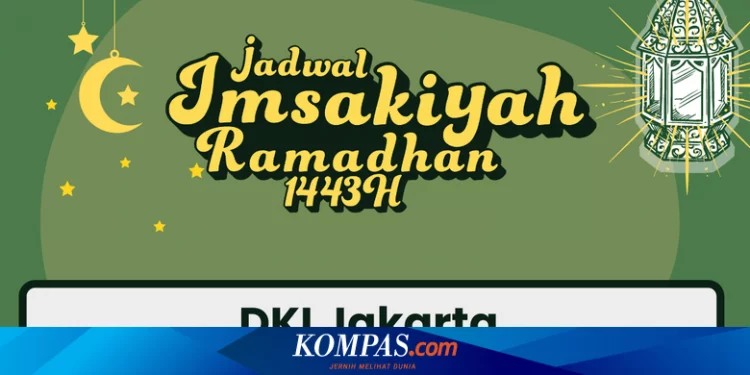 Jadwal Imsak di Jakarta dan Kepulauan Seribu, 3 April 2022