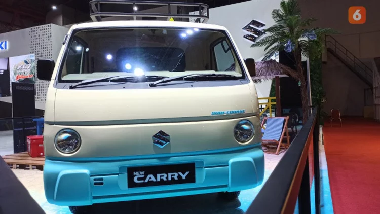 Suzuki Carry Pikap Disulap Jadi Mobilnya Anak Pantai