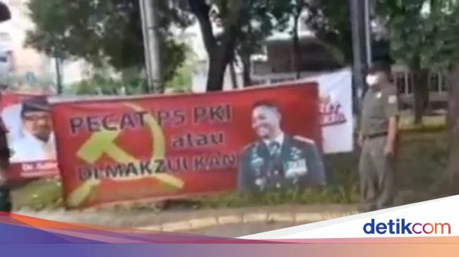 Muncul Spanduk Ngeri Sudutkan Panglima TNI