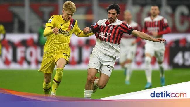 AC Milan Vs Bologna Imbang Tanpa Gol di San Siro