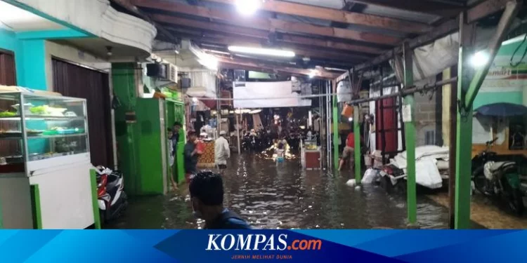 Curah Hujan Tinggi, 13 RT di DKI Jakarta Terendam Banjir