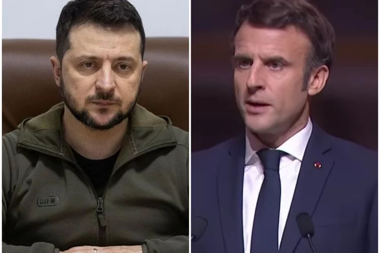 Zelensky Telepon Macron Lagi, Minta Internasional Selidiki Hal Ini