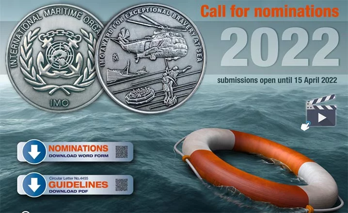 Penghargaan Organisasi Maritim Internasional untuk Keberanian Luar Biasa di Laut
