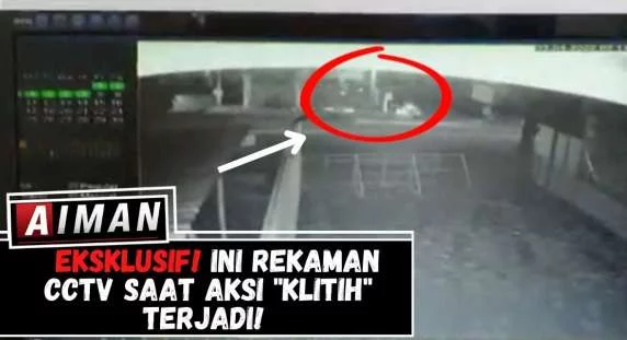 Inilah Rekaman Kamera Pengawas Detik-detik Peristiwa Klitih Terjadi