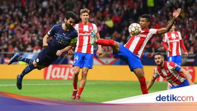 Atletico Vs Man City; The Citizens Beruntung Tak Kebobolan