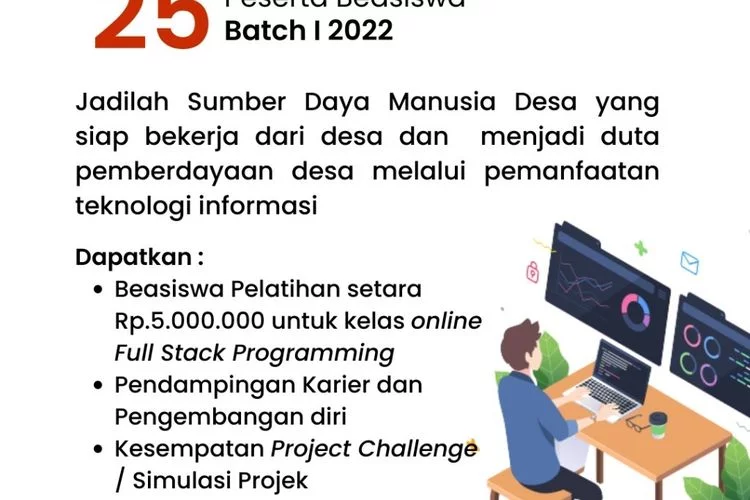 IA ITB Jawa Barat dan Sanber Foundation Sediakan Beasiswa untuk Duta Masyarakat Desa Lewat Teknologi Informasi