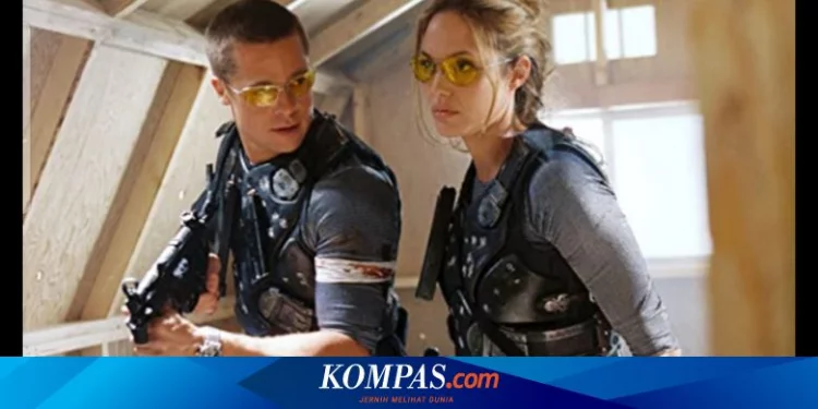 Sinopsis Mr. and Mrs. Smith, Brad Pitt dan Angelina Jolie Saling Sembunyikan Rahasia