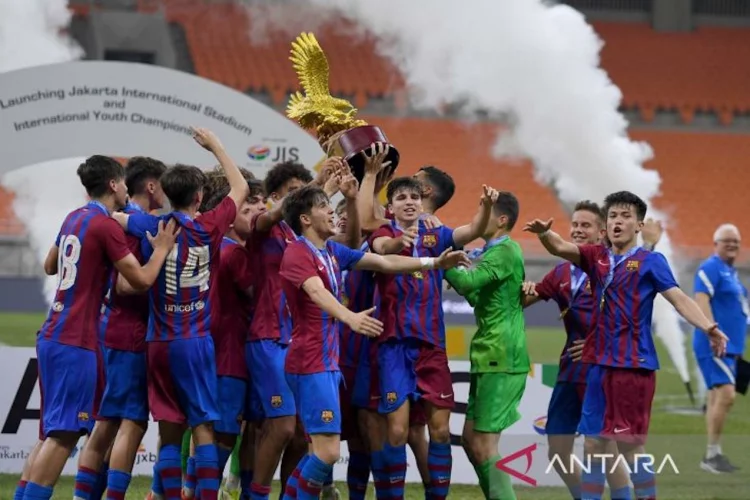 Barcelona U-18 Juara IYC 2021 Usai Taklukkan Atletico Madrid U-18 1-0