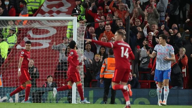 Hasil Liga Inggris: Liverpool Pecundangi Man Utd 4-0