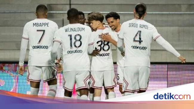 Angers Vs PSG: Tanpa Neymar dan Messi, Les Parisiens Menang 3-0