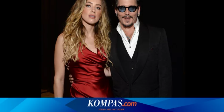 Rangkuman Kasus Johnny Depp dan Amber Heard Halaman all