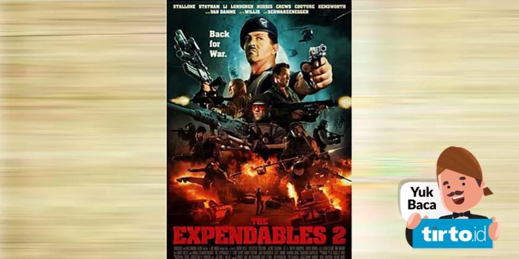 Sinopsis Film The Expendables 2, Blockbuster Sahur Movie 22 April