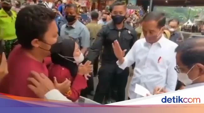 Curhat Histeris Pedagang ke Jokowi Usai Om Ditangkap karena Tolak Pungli