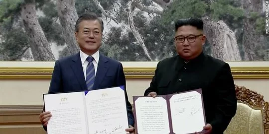 Peristiwa Langka, Kim Jong Un dan Moon Jae-in Saling Berkirim Surat