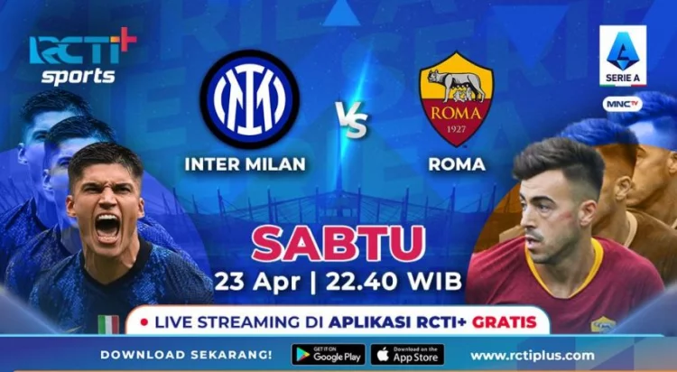 Live Streaming RCTI+ Inter Milan vs AS Roma, Inzaghi: Ini Duel Berbahaya