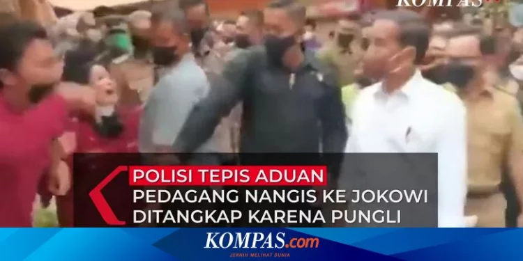 Bantah Aduan Pedagang yang Nangis ke Jokowi, Polisi: Ujang Sarjana Ditangkap Bukan karena Tolak Pungli Halaman all