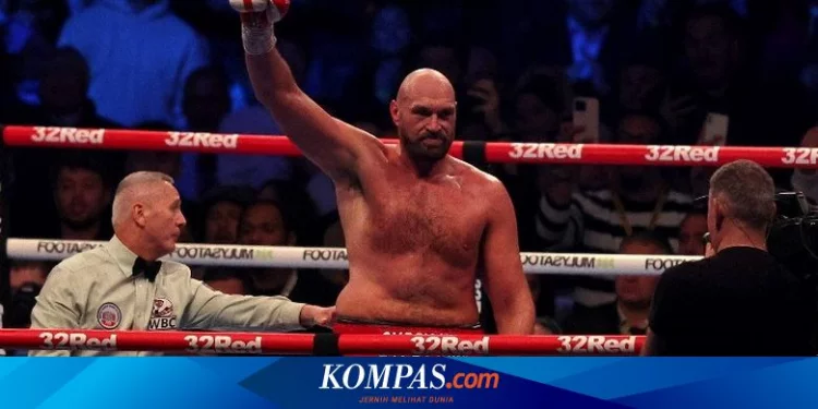 Hasil Tinju Dunia: Tyson Fury Pukul KO Dillian Whyte dan Pertahankan Gelar Juara Halaman all