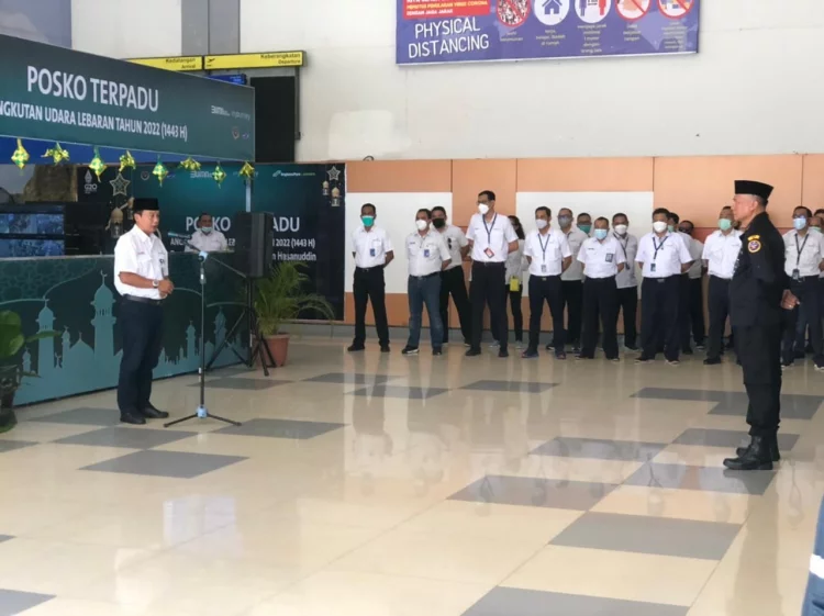 Bandara Internasional Sultan Hasanuddin Buka Posko Angkutan Lebaran 2022