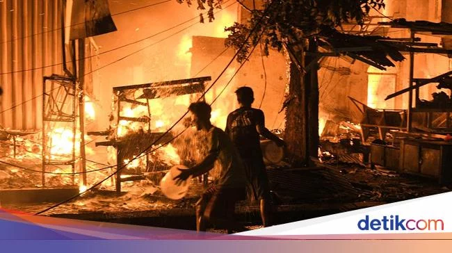 4 Fakta Terkait Kebakaran Pasar Gembrong Jakarta Timur