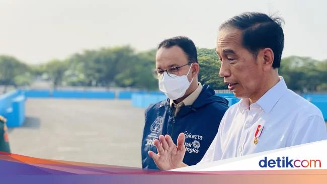 Menerka Tujuan Politik Jokowi Tinjau Sirkuit Formula E Bareng Anies