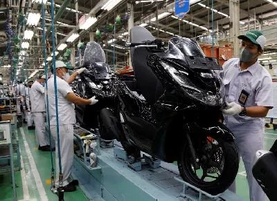 Produksi Sepeda Motor Honda Terdampak Perang Rusia Ukraina