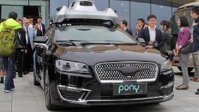 Perusahaan Cina Pony.ai Terima Lisensi Taksi Mobil Otonom