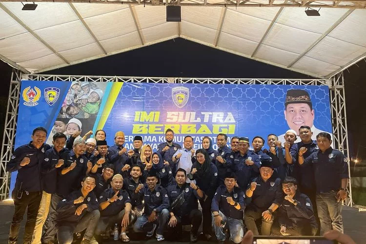 IMI Sultra Berbagi, Santuni Anak Yatim dan Keluarga Tokoh Otomotif yang Meninggal Dunia