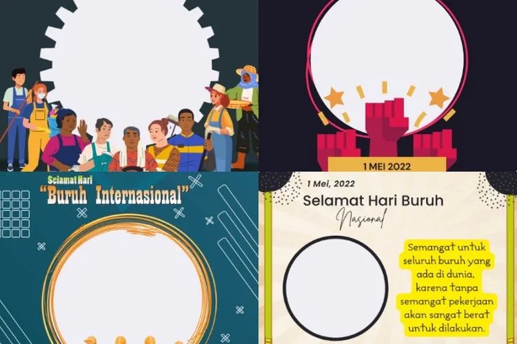 10 Link Twibbon Hari Buruh 2022: 1 Mei Peringati Peristiwa May Day dengan Bingkai Foto Gratis