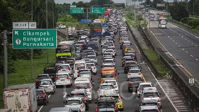 3 Penyebab Kemacetan di Tol Jakarta-Cikampek Saat Mudik Lebaran 2022