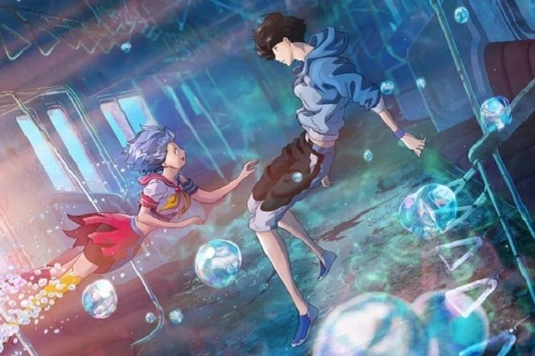 Sinopsis film animasi Bubble, kota Tokyo yang kehilangan gravitasi