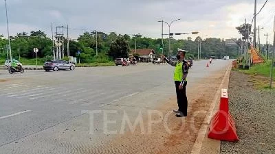 H-1 Lebaran, Arus Mudik Jalan Arteri Batang-Semarang Lancar