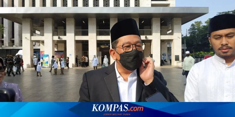 Wamenag Ungkap Alasan Jokowi Tak Shalat Id di Masjid Istiqlal
