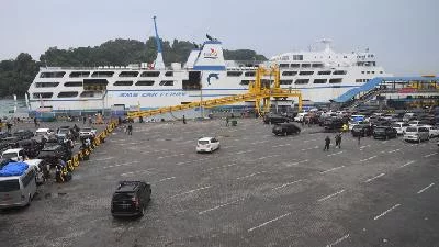 Arus Balik Lebaran 2022, Kendaraan dari Lampung ke Pelabuhan Merak Meningkat