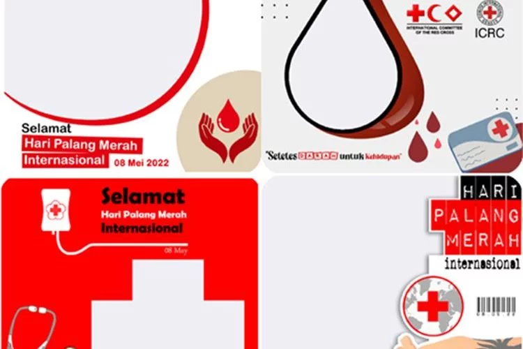 9 Twibbon Hari Palang Merah Internasional 8 Mei 2022, Download Gratis untuk Dipasang di Profil IG dan FB