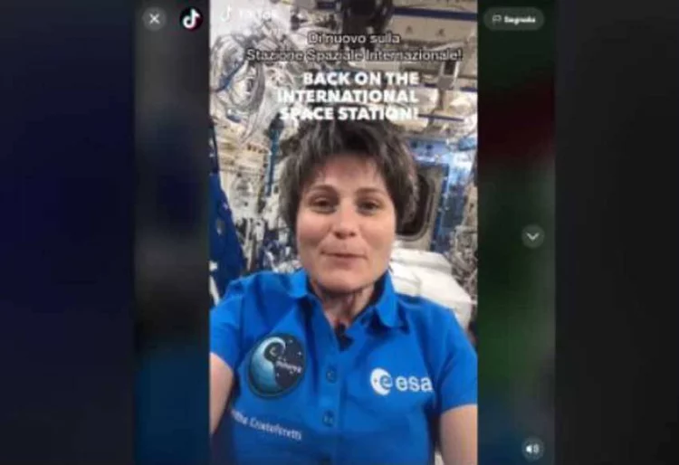 Ini Dia Astronot Pertama yang Main TikTok dari Stasiun Luar Angkasa Internasional