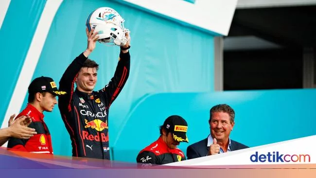 F1 GP Miami 2022: Verstappen Raih Kemenangan Ketiga Musim Ini
