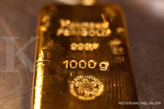 Harga Emas Spot Tergelincir ke US$1,874, Dolar Menguat ke Level Tertinggi 20 Tahun