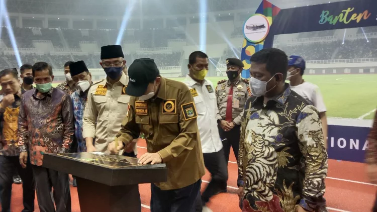 Wahidin Halim Resmikan BIS, Stadion Internasional Pertama di Banten