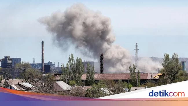 Rusia Gempur Pabrik Baja Mariupol, 100 Warga Sipil Sembunyi di Sana