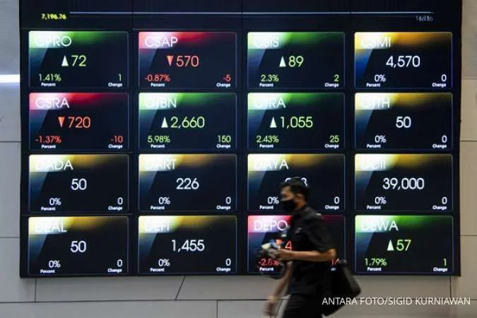 Saham-Saham yang Banyak Ditadah Asing Saat IHSG Turun Tajam Kamis (12/5)