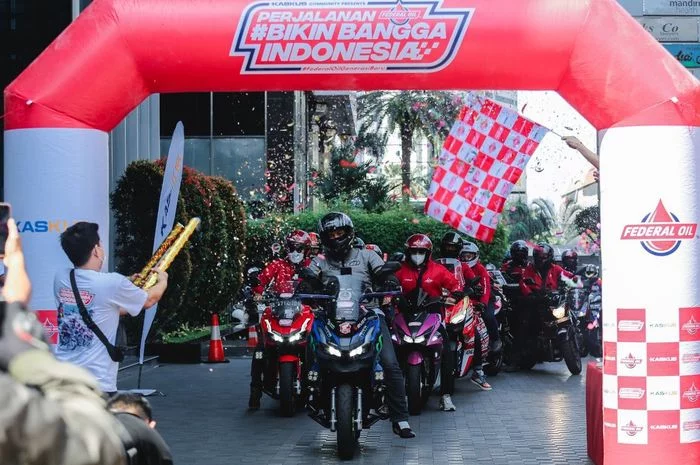 Federal Oil Bersama Kaskus Lepas Para Pecinta Otomotif Untuk Touring Jakarta-Bali