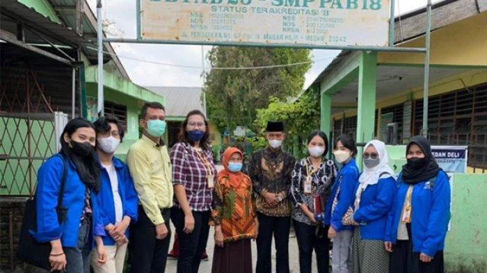 Bangun Pendidikan di Desa, Universitas Mikroskil Manfaatkan Teknologi Informasi dan Komunikasi - Tribun-medan.com