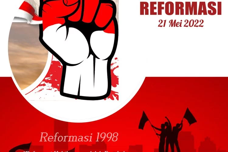 11 Link Twibbon Hari Reformasi Sabtu 21 Mei 2022 Mengenang Peristiwa 1998 Silam