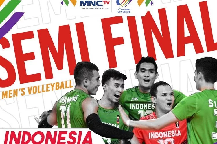 Jadwal SEMIFINAL VOLI, Indonesia vs Kamboja, Jumat 20 Mei 2022 Hari Ini Jam 14.00 WIB di MNCTV