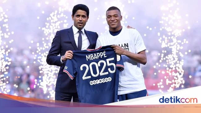 Resmi! PSG Umumkan Mbappe Teken Kontrak Baru Sampai 2025