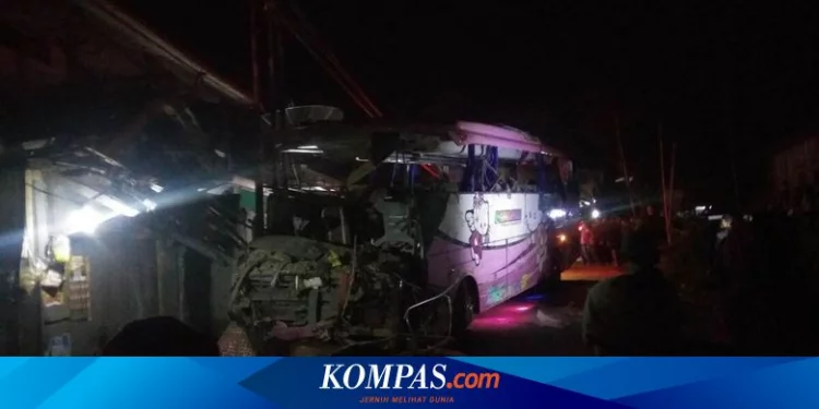 Kecelakaan Bus Peziarah yang Tewaskan 4 Orang, Kapolres Ciamis Sebut Sopir Kehilangan Kendali di Turunan Kemudian Terlibat Tabrakan