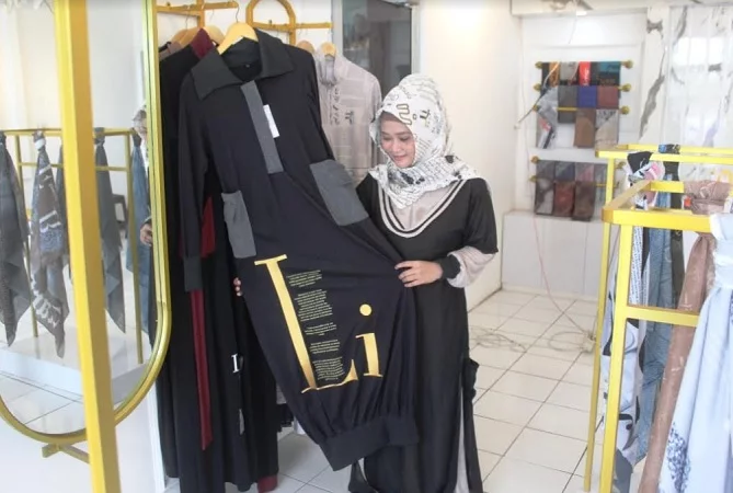 Li Scarf, Brand Fashion Muslim Purworejo Go Internasional