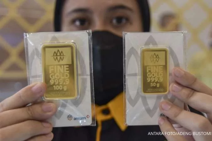 Harga Emas Antam Stagnan di Level Rp 984.000 Per Gram Pada Hari Ini (22/5)