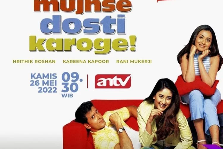 Sinopsis Film Mujhse Dosti Karoge! ANTV: Kisah Cinta Segitiga Sahabat Masa Kecil, Dibintangi Kareena Kapoor