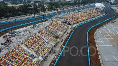 Panitia Batalkan Konvoi Pembalap Mobil Listrik Formula E Jakarta di Monas